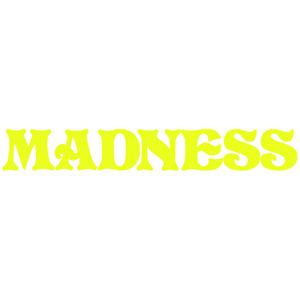 Madness Logo Decal Single Yellow