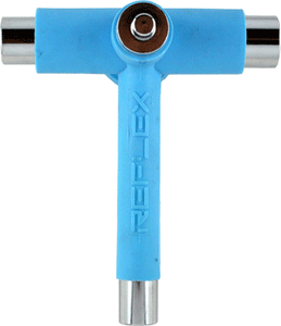 Reflex Utilitool-Carolina Blue/Chrome Skate Tool