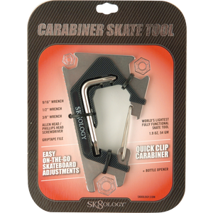 Sk8ology Carabiner II Tool Silver/Black