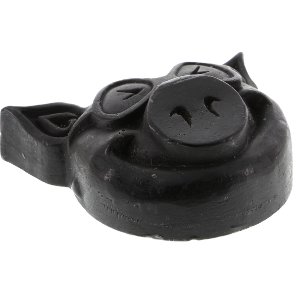 Pig Head Raised Curb Skateboard Wax Black | Universo Extremo Boards Skate & Surf