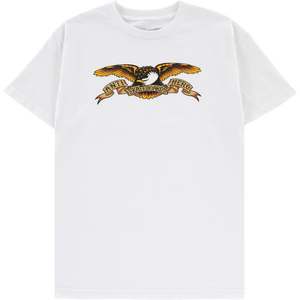 Antihero Eagle T-Shirt - Size: MEDIUM White/Blue Multi