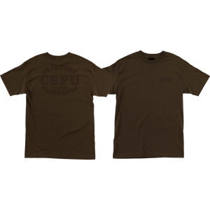 Creature Club Support T-Shirt - Size: SMALL Dark Chocolate