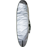 O&E Ocean & Earth Barry Gusset Compact Longboard Cover 8'6" Silver