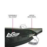 O&E Ocean & Earth Aircon Shortboard Cover 6'8" Black/Grey