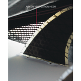 O&E Ocean & Earth Aircon Shortboard Cover 6'8" Black/Grey