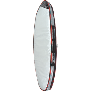 O&E Ocean & Earth Barry Basic Double Shortboard Cover 6'0" Silver