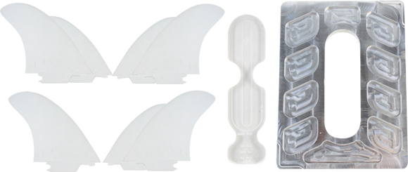 Fin-S Installation Jig W/ Dummy Fins 7fin Set Surfboard FIN  -  1 SINGLE FIN