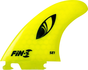 Fin-S Se-1 Honeycomb Neon Yellow 3 Fins Surfboard FIN - 3PCS SET