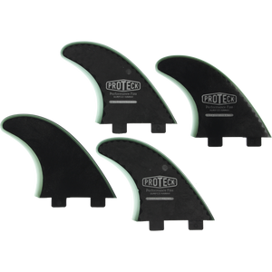 Proteck Perform Fcs Sup Quad 4.5 Black Surfboard FIN  -  SET OF 4PCS