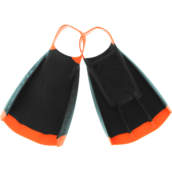 Dmc Repellor Swim Fins xl-Black/Orange (Size12+)