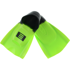 DMC Training Swim Fins - SMALL/MEDIUM Green/Charcoal (Size 7-8)