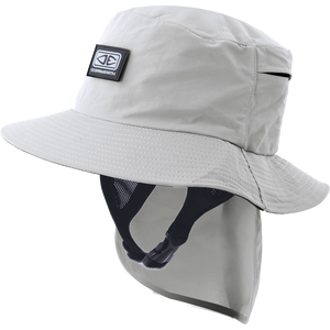 Ocean and Earth Mens Indo Stiff Peak Surf HAT - S-Grey 