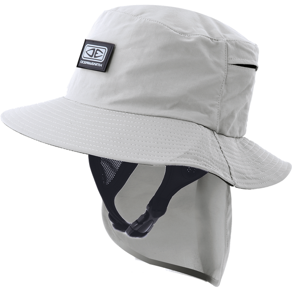 Ocean and Earth Mens Indo Stiff Peak Surf HAT - S-Grey 