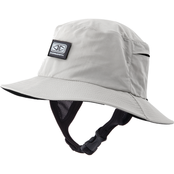 Ocean and Earth Mens Bingin Soft Peak Surf HAT - L-Grey 