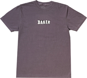 Baker Brand Logo T-Shirt - Size: X-LARGE Wine Wash