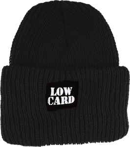 Lowcard Longshoreman BEANIE Black