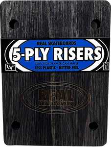 Real Wooden Risers Set 5Ply 1/4" Thunder 1 Single Piece