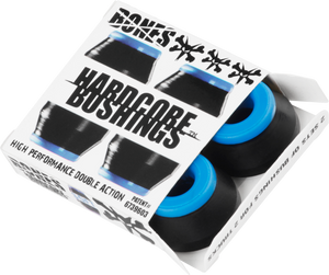 Bones Wheels Hardcore 4pc Soft Black/Blue Bushings