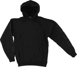 Spitfire Old E Embroidered Hooded Sweatshirt - MEDIUM Black/Black