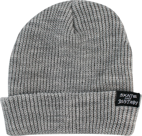 Thrasher Skategoat/Skate & Destroy BEANIE Grey