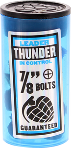 Thunder 7/8" Phillips Hardware Blue 1 Set