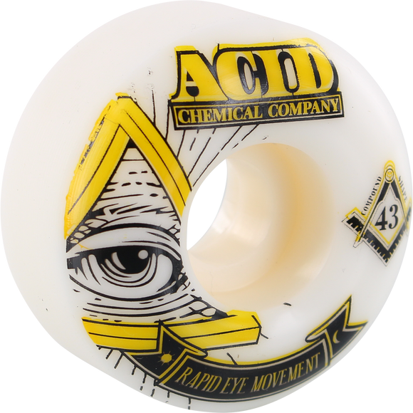 Acid R.E.M Formula - Pyramid Skateboard Wheels - (Set of 4)