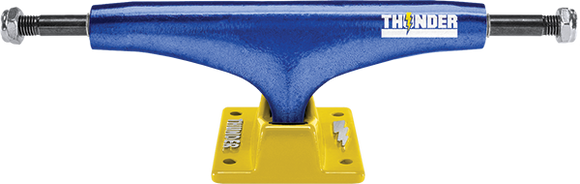 Thunder Light Varsity 148 Blue/Yellow Skateboard Trucks (Set of 2)