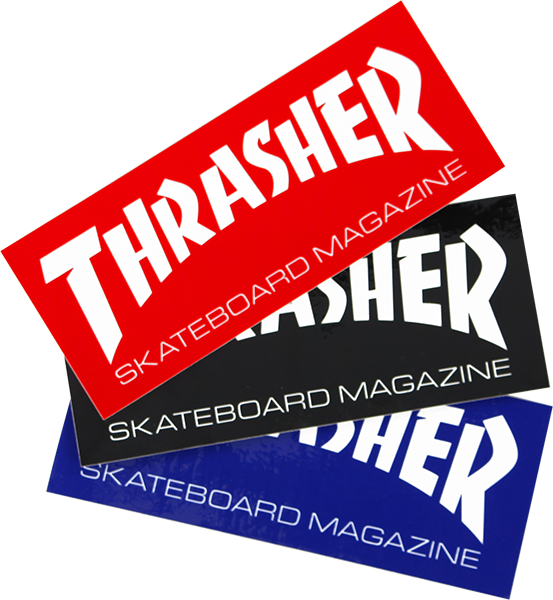 Thrasher Mag Logo Medium Decal Single Assorted Colors