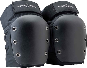 Protec Street Knee Open Back S-Black 