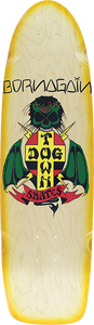 Dogtown Born Again 70'S Skateboard Deck -8.37x30 Natural/Yellow DECK ONLY