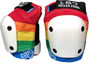 187 Slim Knee Pads L-Rainbow 