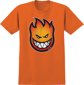 Spitfire Bighead Fill T-Shirt - Size: X-LARGE Orange/Gold/Red