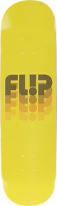 Flip Odyssey Fade Fullnose Skateboard Deck -8.0 Yellow DECK ONLY