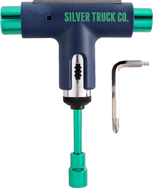 Silver Tool Blue/Green