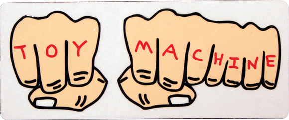 Toy Machine Fists Md Decal Single