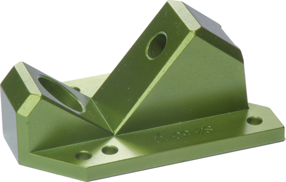 Surf-Rodz Rkp Base Plate 35ø Green 1pc  Skateboard Trucks (Set of 2)