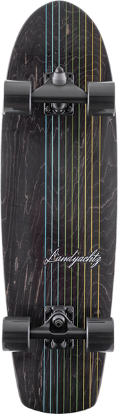 Landyachtz Butter Black Lines Complete Skateboard -9x31.2 