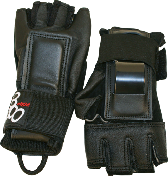 Triple 8 Hired Hands Gloves M-Black  