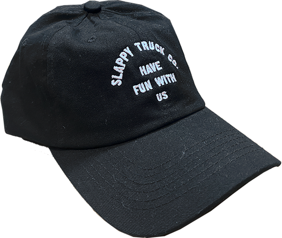 Slappy Have Fun Skate Skate HAT - Adjustable Black  