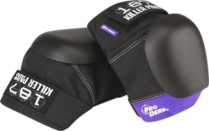 187 Pro Derby Knee Pads XS-Black/Purple