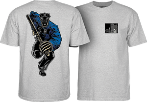 Powell Peralta Chris Senn Police Size: SMALL Sport Gray