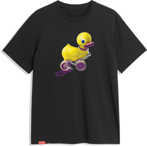 Jacuzzi Duck T-Shirt - Size: MEDIUM Black