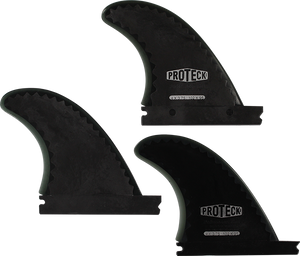 Proteck Perform Ffs Grom Thruster Set 4.0 Black Surfboard FIN 