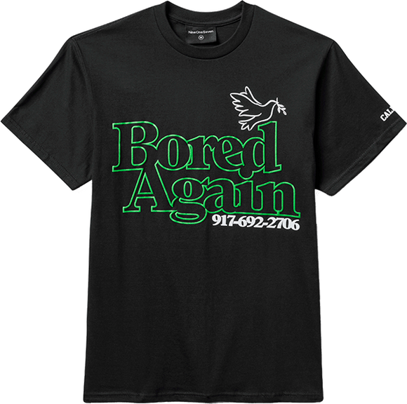 Call Me Bored Again T-Shirt - Size: X-LARGE Black