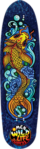 Omen Jinli Koi Mini Cruiser Skateboard Deck -8.9x33 DECK ONLY