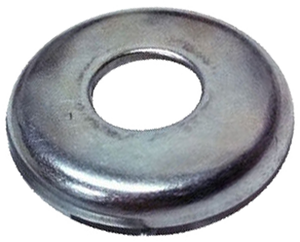 Standard Top Bushing Washer 3/8"X7/8" Silver