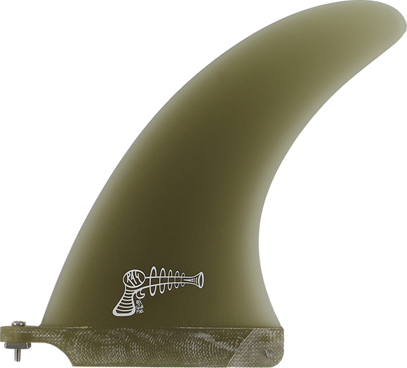 Ray Gun Fiberglass Center Fin 9.0