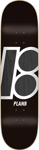 Plan B Stained Skateboard Deck -8.0 Assorted DECK ONLY