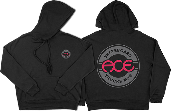 Ace Seal Hooded Sweatshirt - X-LARGE Black