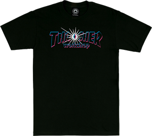 Thrasher X Alien Workshops Nova T-Shirt - Size: MEDIUM Black